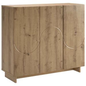 vidaXL Komoda Artisan hrast 85,5 x 31 x 75 cm Inženirski les