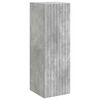 vidaXL Omejen kabineta za kopalnico Betonsko siva 33 x 34,5 x 100 cm