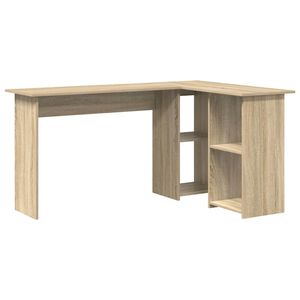 vidaXL Miza Sonoma hrast 142 x 102 x 73 cm Inženirski les