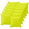 vidaXL Prevleka za blazino 12 kos HOUTEN Svetlo zelena. 40 x 40 cm