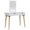 vidaXL Komplet toalet FAUSKE 2 pcs Bela 100 x 50 x 143 cm
