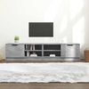 vidaXL TV omarica 2 kosa betonsko siva 80x35x36,5 cm konstruiran les