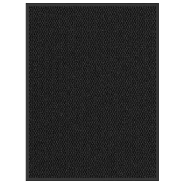 vidaXL Predpražnik črn 80x120 cm