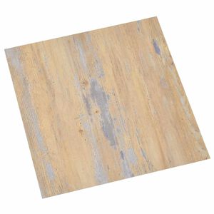 vidaXL Deske za talne obloge Rjava in siva 5,11 m&sup2; 55 kos PVC