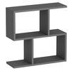 Homemania Klubska mizica Ecrin 60x20x59,4 cm antracitna