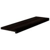 vidaXL Podloge za stopnice 2 kosa rjave 90x30x2 cm trdna hrastovina