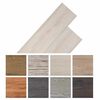 vidaXL Deske za talne obloge 18 pcs Bela 5,26 m&sup2; PVC