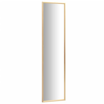 vidaXL Ogledalo zlato 120x30 cm