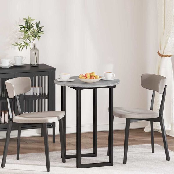 vidaXL Nepremična površina Siva sonoma 60 x 60 x 1,5 cm