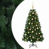 vidaXL Umetno božično drevesce z božično kroglico 120 cm 150 LED