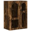 vidaXL Strani &scaron;al ELST Dimljeni oreh 59 x 35 x 80.5 cm Inženirski les