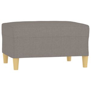 vidaXL Stolček za noge taupe 70x55x41 cm blago