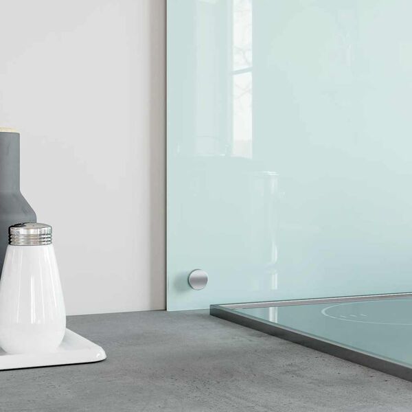 vidaXL Kuhinjska za&scaron;čitna obloga mlečna 80x60 cm kaljeno steklo