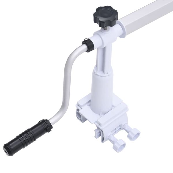 vidaXL Navijalo za pokrivalo za bazen s plastično osnovo