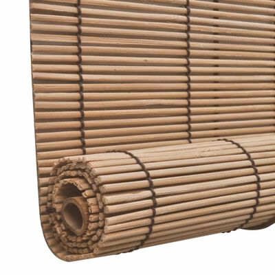 Rolo senčilo iz rjavega bambusa 120x160 cm