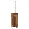 vidaXL Kopalni&scaron;ka omarica Star les 40 x 30 x 180 cm Inženirski les