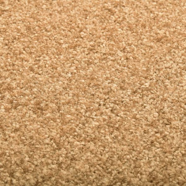 vidaXL Pralni predpražnik krem 60x180 cm