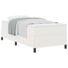 vidaXL Boxspring postelja Krem 100 x 200 cm Žametna tkanina