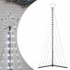 vidaXL LED božično drevo 339 LED hladno bele 182 cm