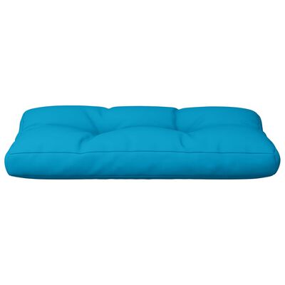 vidaXL Blazina za kavč iz palet modra 70x40x12 cm