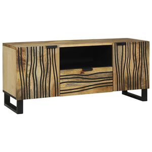 vidaXL TV enote 105 x 33 x 46 cm Rjava Inženirski les