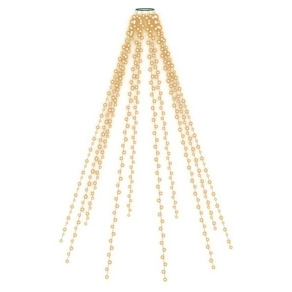 vidaXL Lučke za novoletno jelko 500 LED lučk 500 cm