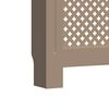 vidaXL Pokrov za radiator MDF 78 cm
