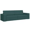 vidaXL Sofa postelja Temno zelena 245 x 78 x 77 cm blago