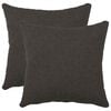 vidaXL Prevleka za blazino 2 kos HEERLEN Temno siva 35 x 35 cm Boucl&eacute;