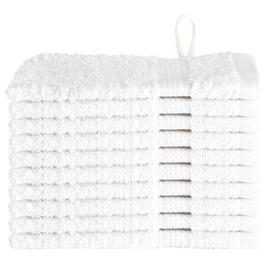 vidaXL Gostinska brisača SOLUND 10 kos Bela 15 x 21 cm 550 gsm