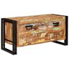 vidaXL Omara za čevlje 90 x 38 x 45 cm Trden recikliran les Rjava