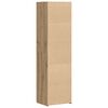 vidaXL Visok predalnik 2 pcs Umetni hrast 50 x 42,5 x 185 cm