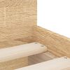 vidaXL Posteljni okvir s predali sonoma hrast 75x190 cm