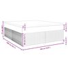 vidaXL Box spring postelja z vzmetnico temno zelena 180x200 cm žamet