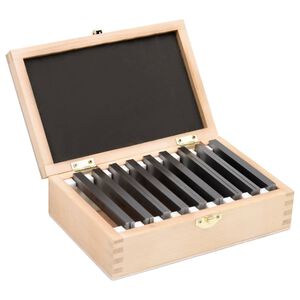 vidaXL Paralelne plo&scaron;čice 100 mm 18 kosov 10-42 mm