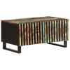 vidaXL Klubska mizica 80x51x40 cm trden akacijev les