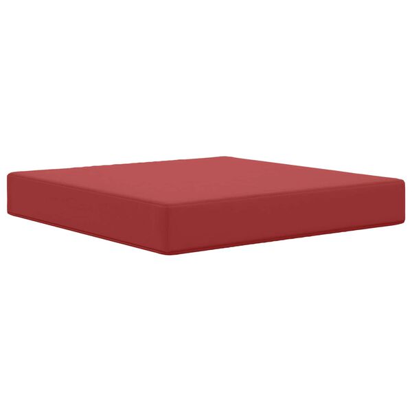 vidaXL Zunanja blazina za kavč 2 pcs vinsko rdeča Poliester