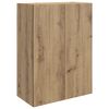 vidaXL Omara za steno Artisan hrast 66 x 34,5 x 90 cm Inženirski les