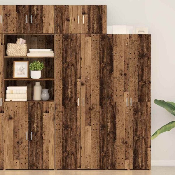 vidaXL Omarica za shranjevanje 3 pcs Star les