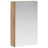 vidaXL Kopalni&scaron;ka ogledalna omara Artisan hrast 30 x 10,5 x 50 cm