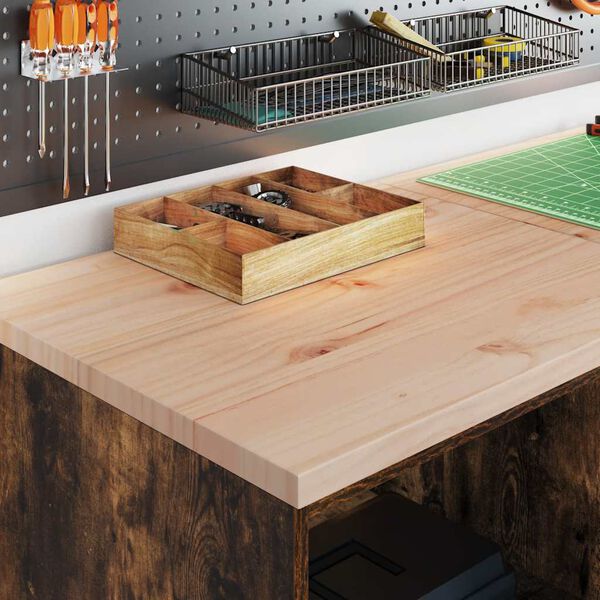 vidaXL Garažna omara za shranjevanje 60x51x85 cm trdna borovina