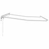 vidaXL Okvir tende Bela 3 x 2,5 m Aluminij