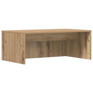 vidaXL Stenska miza Umetni hrast Inženirski les 80 x 45 x 30 cm