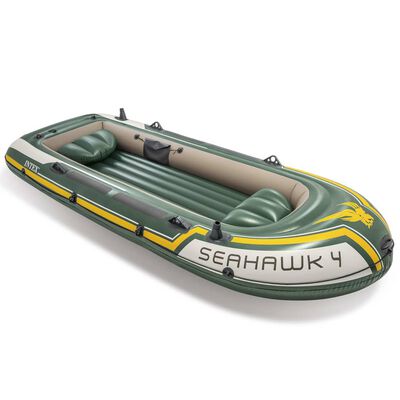 Intex Seahawk 4 Napihljiv čoln z vesli in tlačilko 68351NP