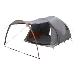 vidaXL Tunelski &scaron;otor 370 x 275 x 210 cm Siva in oranžna