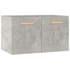vidaXL Stenska omarica betonsko siva 60x36,5x35 cm inženirski les