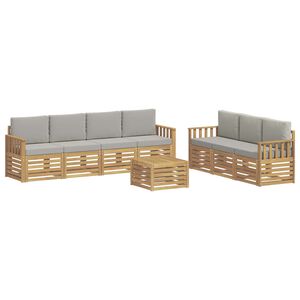 vidaXL Sedežne garniture Masiven les akacije