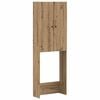 vidaXL Kabineta za strani&scaron;če BREDA Artisan hrast 66 x 25,5 x 190 cm