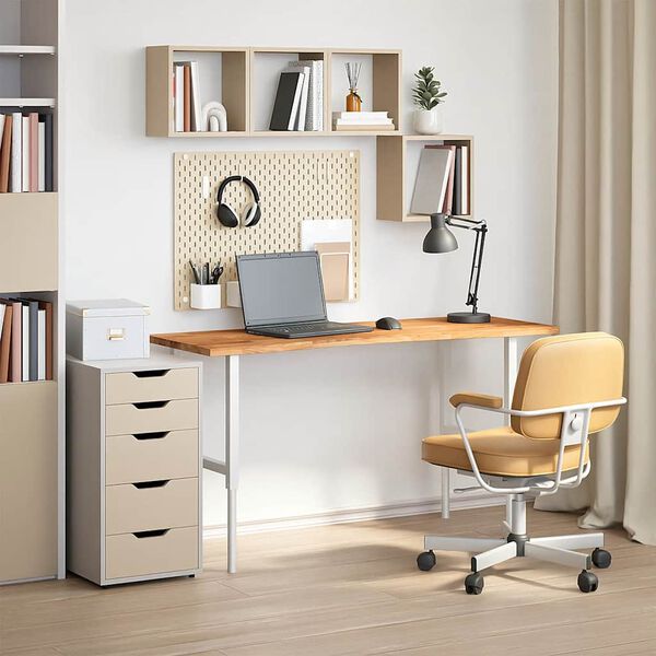 vidaXL Mizna plo&scaron;ča rjava 140x60x2,5 cm trdna hrastovina pravokotna