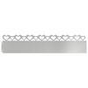 vidaXL Robniki za trato 10 pcs srebrna 103 x 0,05 x 22 cm